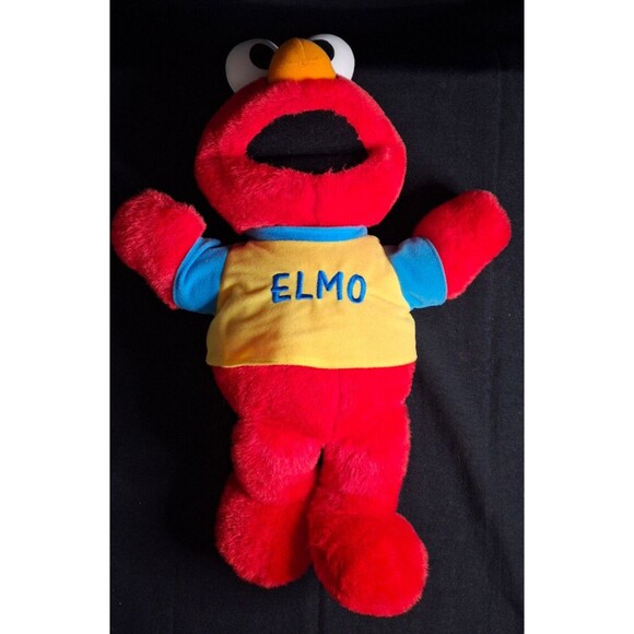 Sesame Street - The Original Toss And Tickle Me Elmo Plush Toy w/ Box 1997 Tyco - Picture 2 of 5